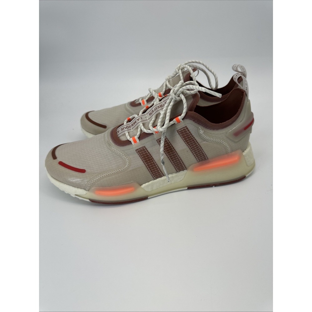 ADIDAS NMD_V3 MEN SIZE 14 NEW BLISS WILD SEPIA OFF WHITE RUNNING